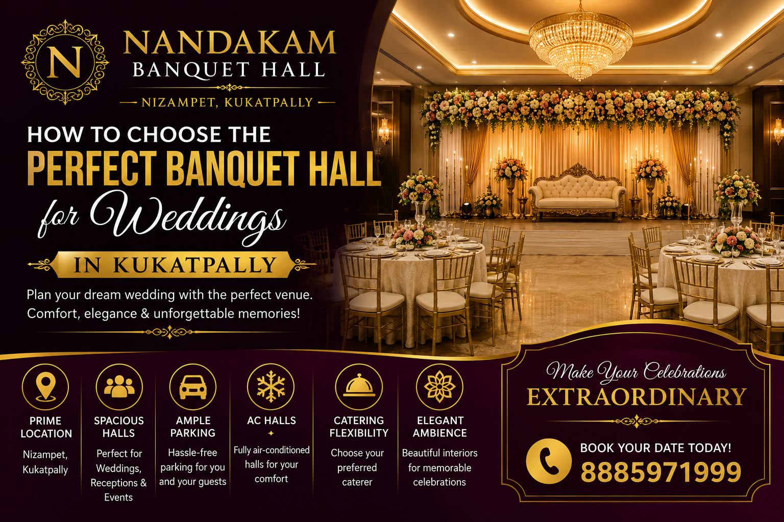 marriage halls near Kukatpally
